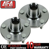 Pair 2 Front Left & Right Wheel Hubs for PT Cruiser 03 - 05 Dodge Neon 5 Lugs