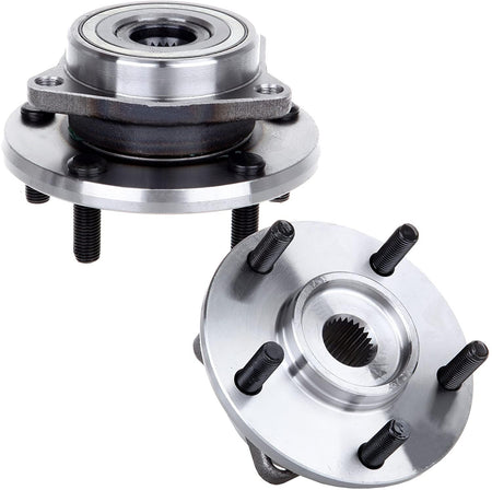 Front Wheel Bearing Hub Assembly, Chrysler Sebring, Dodge, Eagle Talon, Mitsubishi-5 Lugs[ w/ABS, FWD]-513157 (2 PCS)