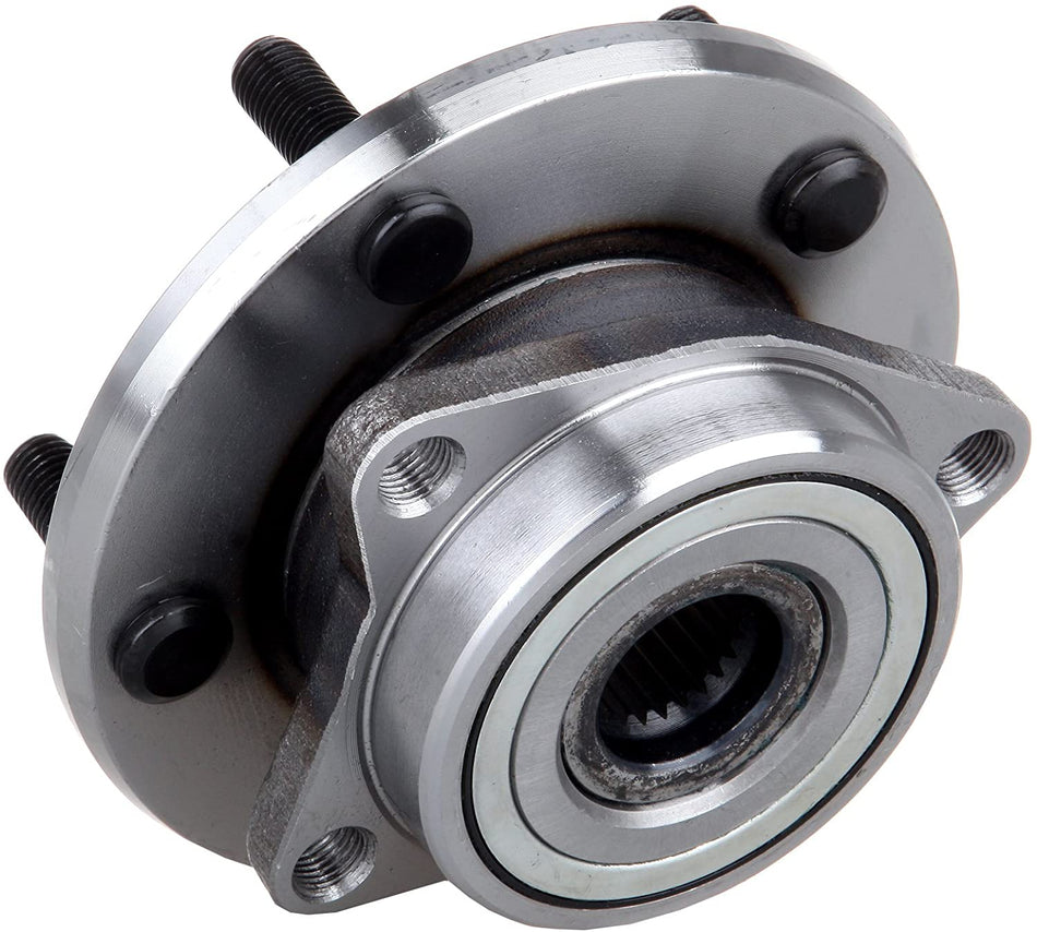 MotorbyMotor 513157 Front Wheel Bearing & Hub Assembly 2WD FWD 5 Lugs for Chrysler Sebring, Dodge Avenger Stratus Hub Bearing w/ABS