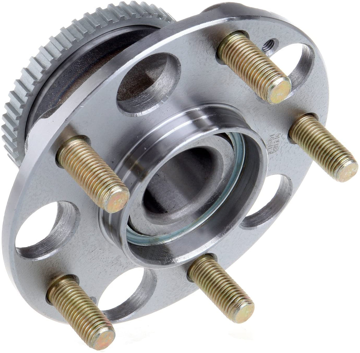 MotorbyMotor 512188 Rear Wheel Bearing Hub Assembly Fits for 2003-2007 Honda Accord, 2004-2008 Acura TL Wheel Hub w/5 Lugs w/ABS