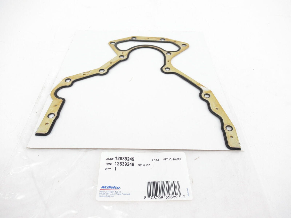 Genuine Rear Main Crankshaft Seal Gasket for Chevy Silverado GMC Sierra Cadillac
