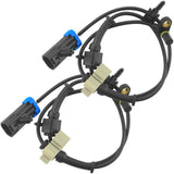 2X Front ABS Speed Sensor For 2007 2008-2010 Sierra 2500 Silverado 2500 515098