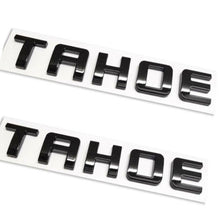 Load image into Gallery viewer, Chevrolet TAHOE Emblem Pair Glossy Black