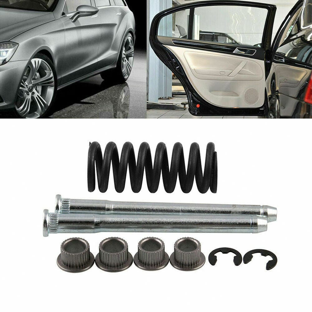 Front & Rear Door Hinge Pin with Spring and Bushing Kit For 94-04 Chevy S10 S15