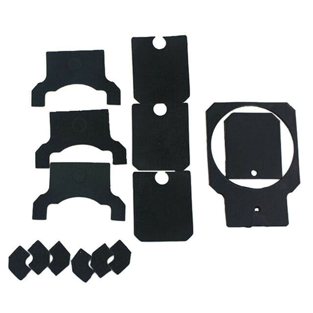 5pcs Black Front Tailgate Exterior Door Handles Fits for 2007-2018 Jeep Wrangler JK-4Door