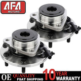 Set of 2 Front Wheel Hubs and Bearings for 2012 2013 2014 2015 Nissan Armada 2WD