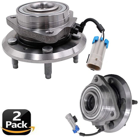 Set Front Wheel Bearing & Hub for 2012- 2014 2015 Chevy Captiva Sport 2.4L 3.0L
