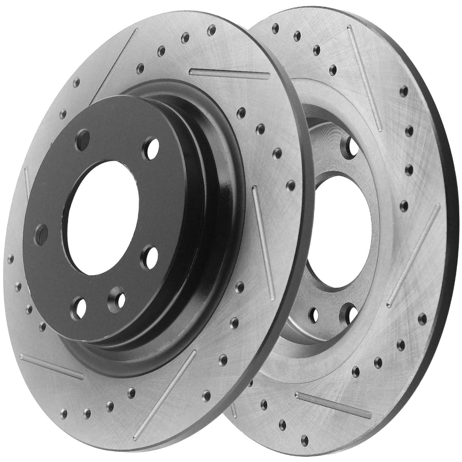 Rear Disc Brake Rotors For Chevy Impala Buick Allure Lacrosse Pontiac Grand Prix