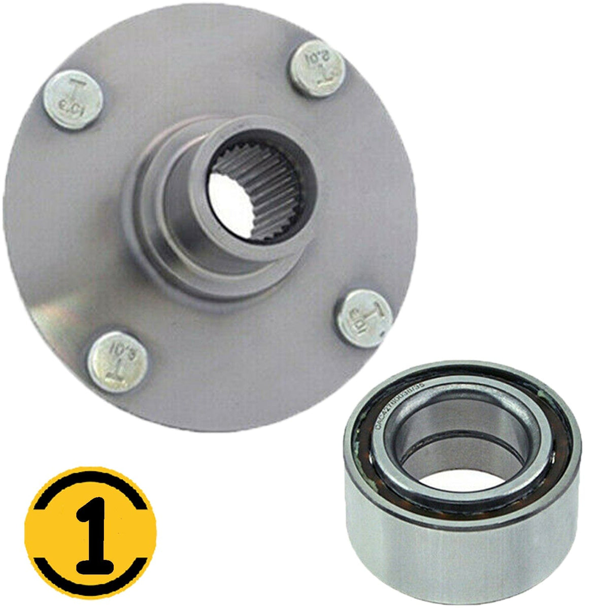 Front Wheel Hub Bearing Assembly Pair For Infiniti I30 1995-1999 Nissan Maxima