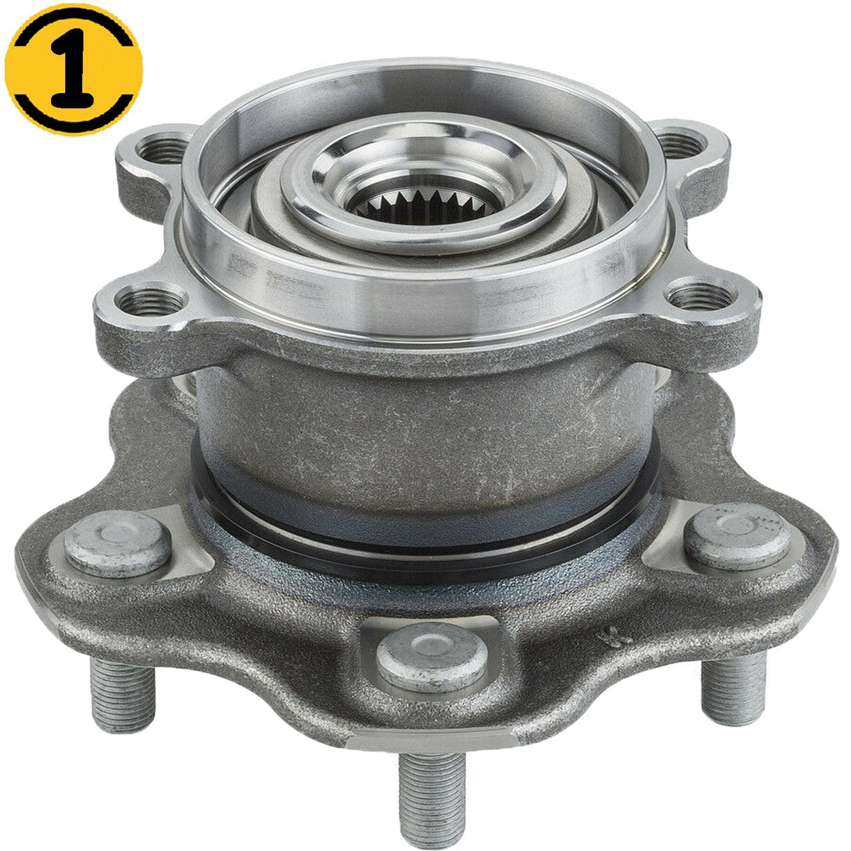 Pair 2 Rear Wheel Hubs Bearing for 2014-2017 Nissan Juke 2014-2019 Nissan Rogue
