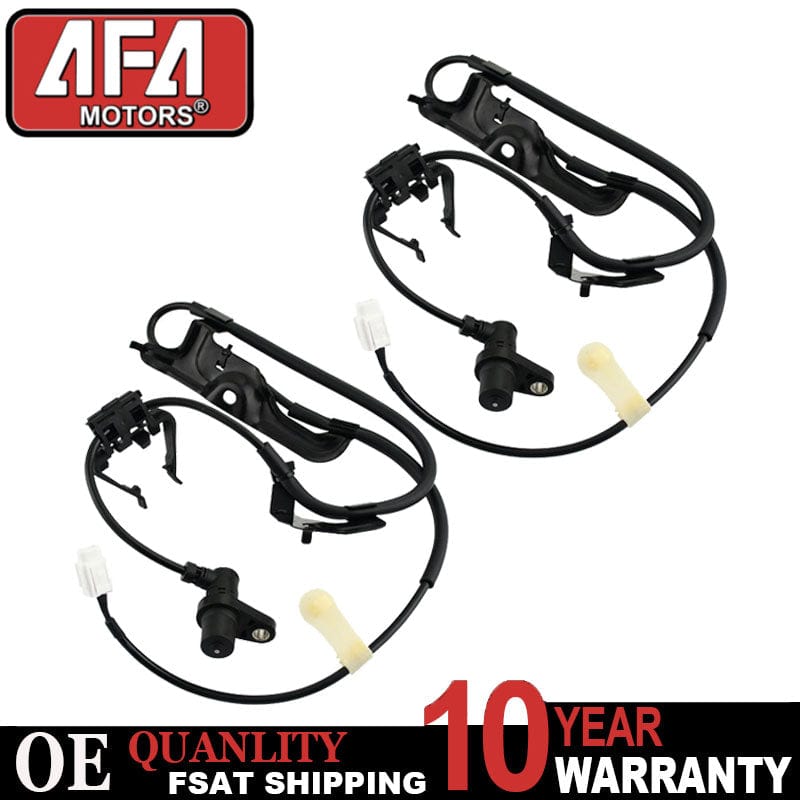 Set of 2 Front Wheel ABS Speed Sensors For 2007-2012 Ford Edge Lincoln MKX