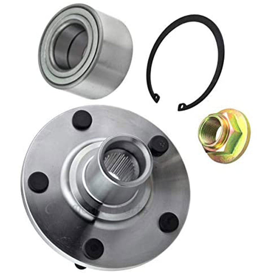 2x Front Wheel Hub Bearing Pair for 1999-2003 Lexus RX300 Solara 1992-2003 Camry