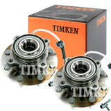 Timken SP580311 Front Wheel Bearing and Hub Assembly For Silverado 3500 Sierra 3500-2pcs
