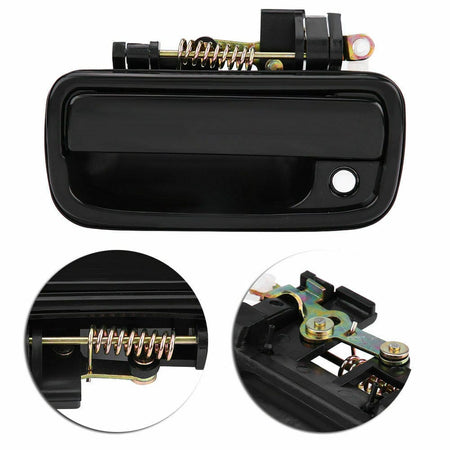 Front Left Driver Side Black Exterior Door Handle For 1995-2004 Toyota Tacoma