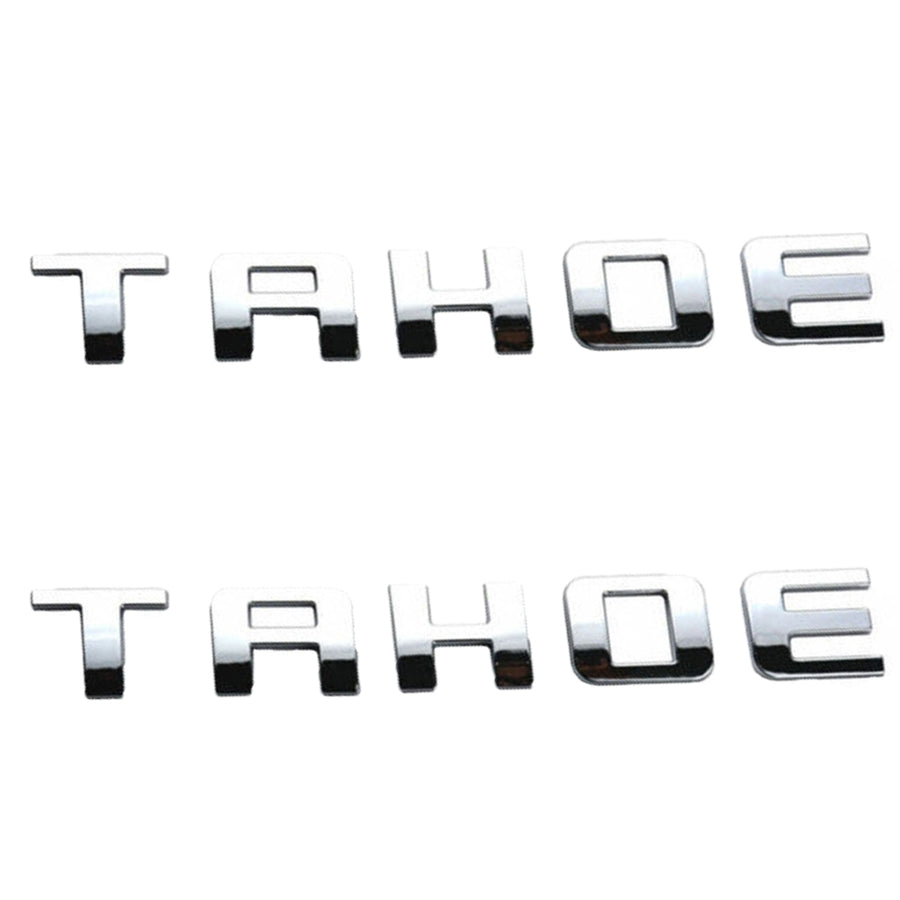 Chevrolet TAHOE Emblem kit Letter Chrome 15825693