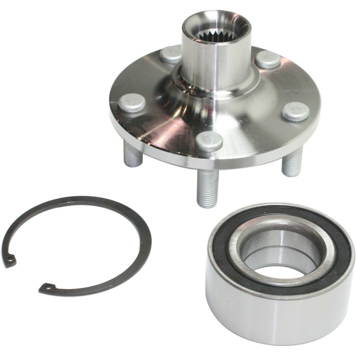 Pair Front Wheel Bearing & Hub Assembly For Dodge Neon 1995 96-1999 5Lugs 518512