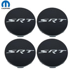 Mopar 6PF01RXFAA Set Of 4 Matte Gloss Wheel Center Caps for 18-20 DODGE