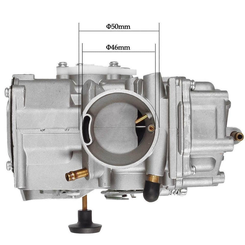 Carburetor Carb Fit for Yamaha Moto-4 350 YFM350, Big Bear 350 YFM350,Kodiak 400 YFM400,Wolverine 350 YFM35F, Warrior 350 YFM350 Carburetor+Intake Manifold for ATV