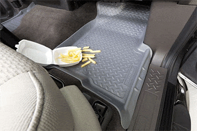 Husky Liners Classic Style Floor Liners - Rubber Weatherproof Floor Mats | AutoAnything