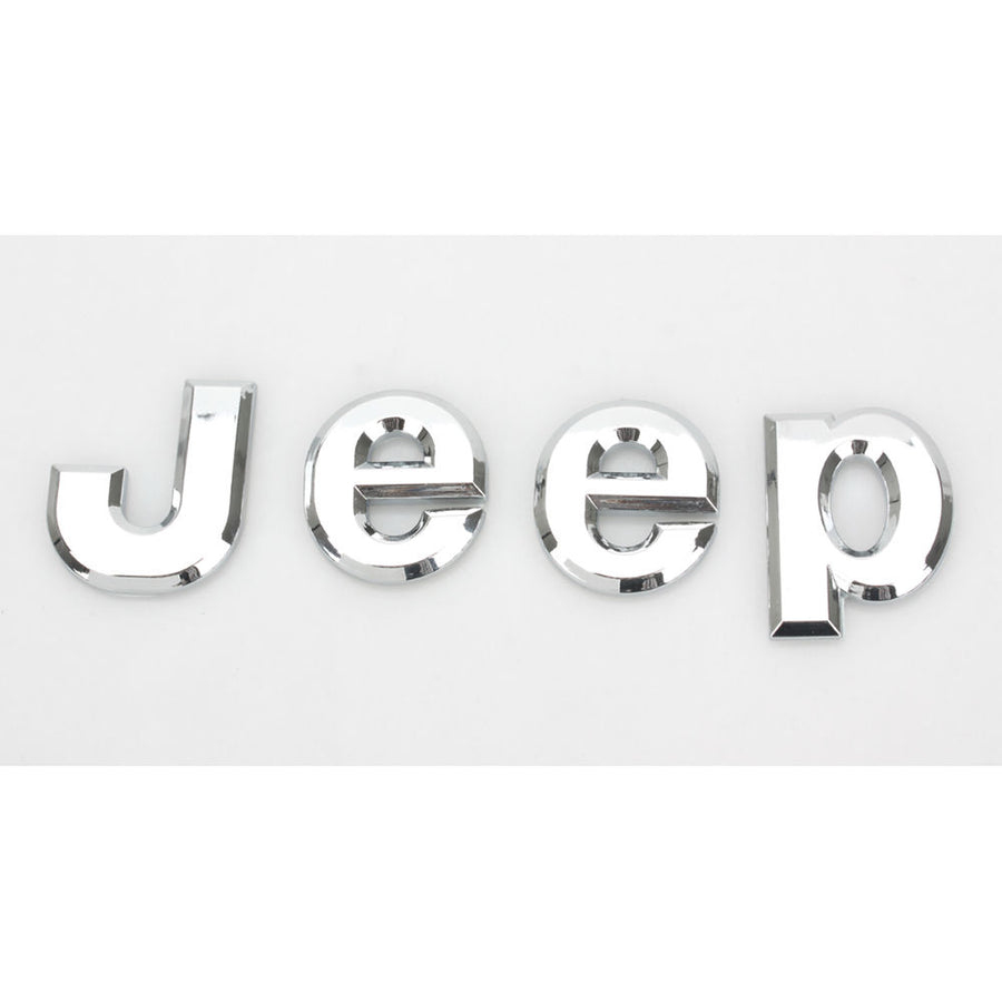 JEEP Emblem Silver 68228508AA - AFA-Motors