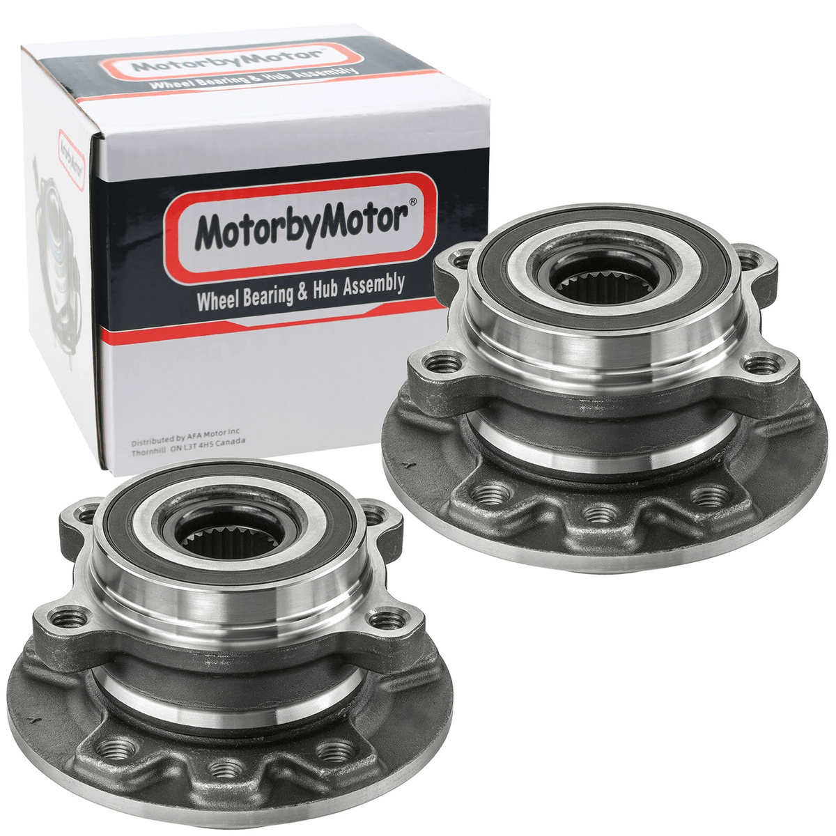 Wheel Bearing Fit 2015-2018 Jeep Renegade, 2016-2018 Fiat 500X Wheel Hub, 513389 (2 Pack)