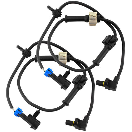 Front ABS Wheel Speed Sensor Fits for Chevy Avalanche Express Silverado Suburban 1500 Tahoe, GMC Savana Sierra Yukon XL 1500, Cadillac Escalade-2 Pack