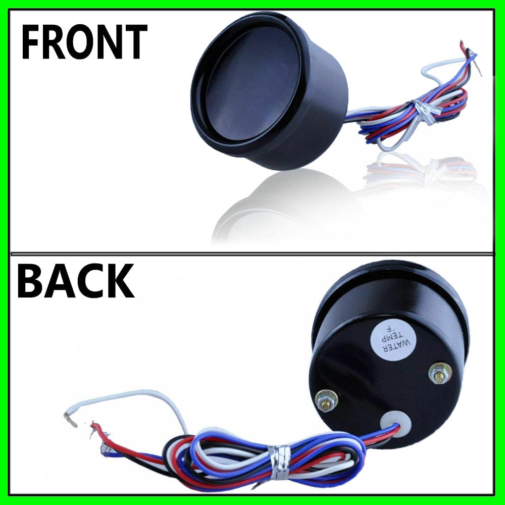 MotorbyMotor 2" 52mm RPM Gauge, Electronic Tachometer Tacho Gauge Blue Digital LED Car Meter  0-9999 RPM