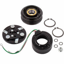Load image into Gallery viewer, (4CYL 1.7L) A/C Compressor Clutch Assembly Kit Pulley Coil Plate Fit 2001-2005 Honda Civic AC Clutch Kit Compressor Assembly TRS090