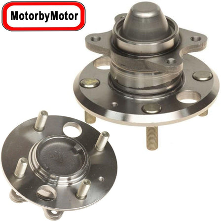 Rear Wheel Bearing for 1999-2005 Hyundai Sonata, 2001-2006 Kia Magentis, 2001-2006 Kia Optima Wheel Hub w/4 Lugs, 2WD FWD, Non-ABS-512191 (2 Pack)
