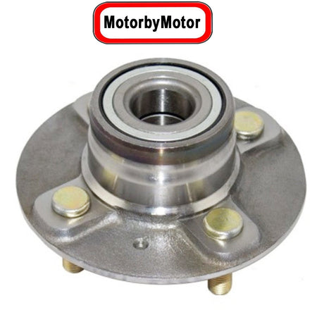 Rear Wheel Bearing for 2000-2006 Hyundai Accent Wheel Hub w/4 Lugs 2WD FWD, Non-ABS, 512193 (2 Pack)