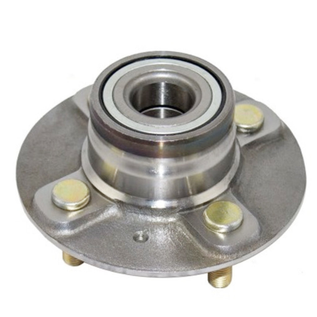 Rear Wheel Bearing for 2000-2006 Hyundai Accent Wheel Hub w/4 Lugs 2WD FWD, Non-ABS, 512193 (2 Pack)