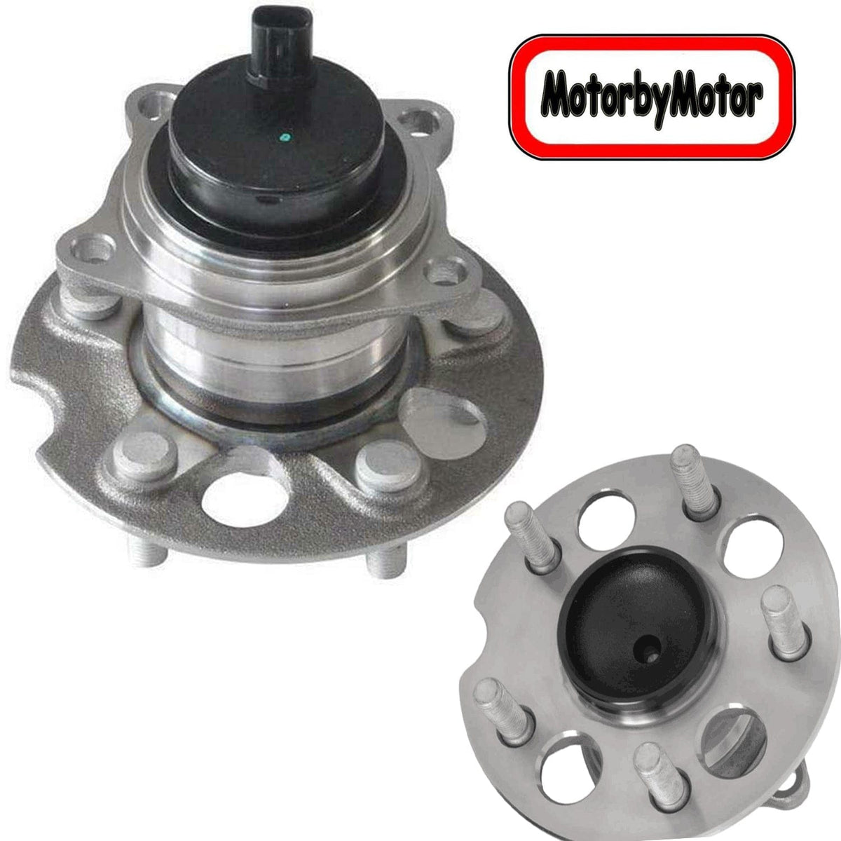 Wheel Bearing for 1996-2005 Toyota Rav4 Rear -w/ABS 2WD, FWD, 5 Lugs-512212 (2PACK)
