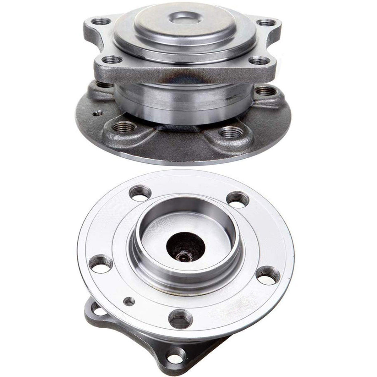 Rear Wheel Bearing Fit 2001-2009 Volvo S60, 1996-2006 Volvo S80, 2001-2007 Volvo V70 Wheel Hub w/ABS 5 Lugs, 512233 (2 Pack)