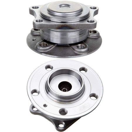 Rear Wheel Bearing Fit 2001-2009 Volvo S60, 1996-2006 Volvo S80, 2001-2007 Volvo V70 Wheel Hub w/ABS 5 Lugs, 512233 (2 Pack)