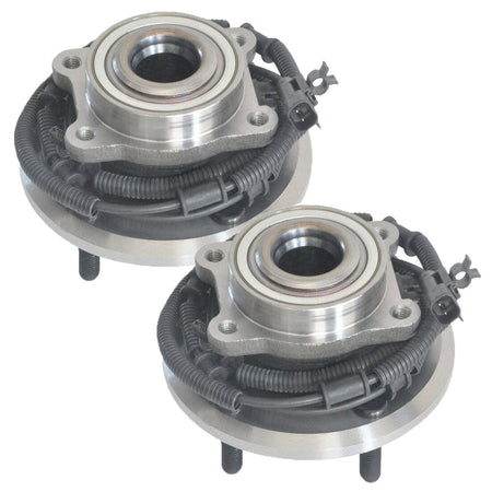 Rear Wheel BearingFit Chrysler Town & Country Dodge Grand Caravan 2008-2011, Volkswagen Routan Wheel Hub w/ABS 5 Lugs, 512360 (2 Pack)