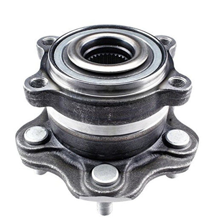 Rear Wheel Bearing Fit Infiniti EX35-Q70, Nissan 370Z Wheel Hub w/5 Lugs, 512379 (2 Pack)