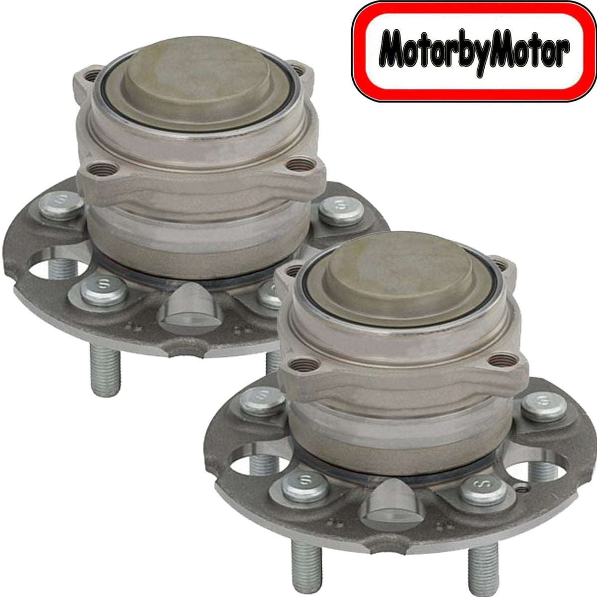 Rear Wheel Bearing for 2013-2018 Acura RDX, 2012-2016 Honda CR-V w/5 Lugs-FWD, w/ABS-512448 (2 PACK)