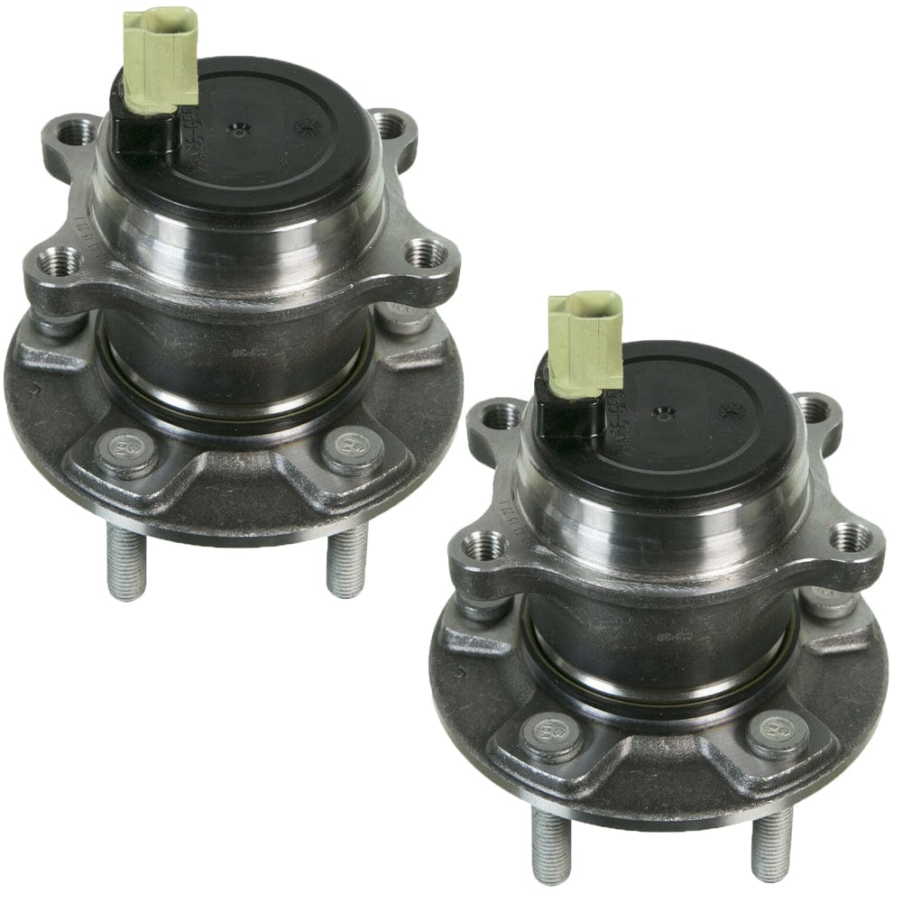 Rear Wheel Bearing for 2012-2018 Ford Focus with ABS Sensor Wheel Hub 5-Lug  512465 (2 Pack)