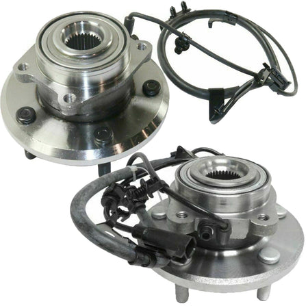 Rear Wheel Bearing Fit 2009-2018 Dodge Journey Hub Bearing w/ABS, Wheel Hub 5-Lug 2WD, AWD 512478+512479 (2 PACK)