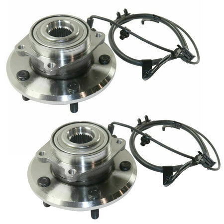 Rear Wheel Bearing Fit 2009-2018 Dodge Journey Hub Bearing w/ABS, Wheel Hub 5-Lug 2WD, AWD 512478+512479 (2 PACK)