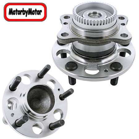Rear Wheel Bearing for 11-15 Hyundai Elantra, 13-14 Hyundai Veloster, 14-18 Kia Forte Forte Wheel Hub w/5 Lugs- 512492 (2 Pack)