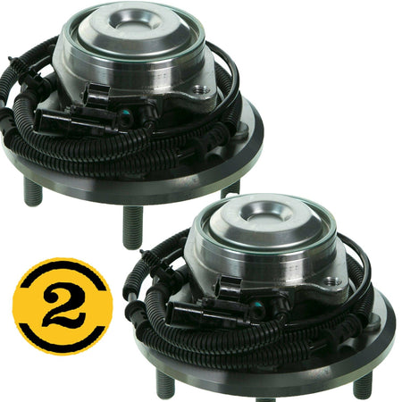 Rear Wheel Bearing Fit Dodge Grand Caravan, Chrysler, Ram C/V, Volkswagen Routan Wheel Hub, 5-Lug,512493 (2 Pack)