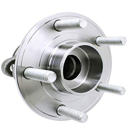 Rear Wheel Bearing Fit 2014-2018 Ford Fusion, 2014-2016 Lincoln MKZ Wheel Hub w/ABS Cap, 5 Lugs 2WD FWD, 512497 (2 PACK)