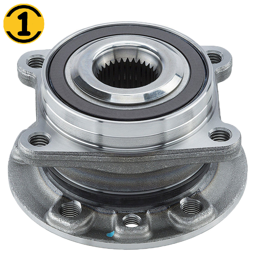 MotorbyMotor Rear Wheel Bearing for 2004-2006 Chrysler Pacifica Wheel Hub w/ABS w/5 Lugs-512288