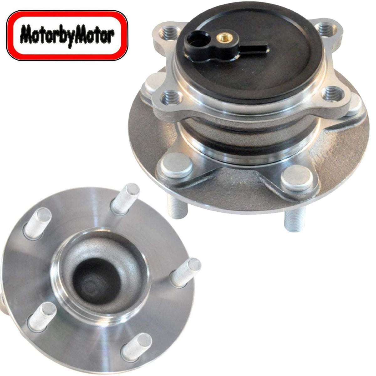 Mazda 6 CX-5 Wheel Bearing 512519 ABS 2WD FWD 5 Lugs 2013-18 (2 Pack)