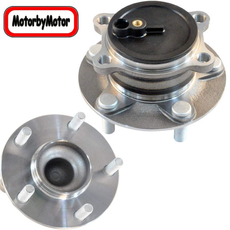 Mazda 6 CX-5 Wheel Bearing 512519 ABS 2WD FWD 5 Lugs 2013-18 (2 Pack)