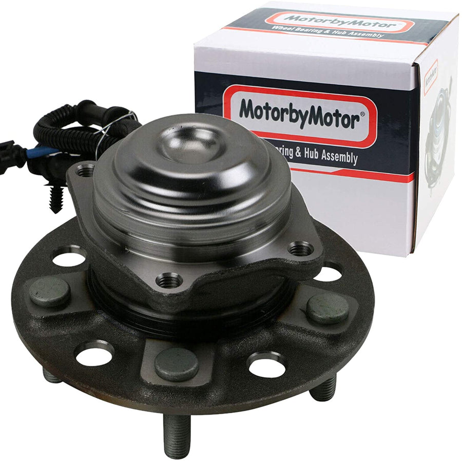 MotorbyMotor 512595 Rear Wheel Bearing and Hub Assembly Fits for 2017 Chrysler Pacifica Wheel Hub w/5 Lugs, w/ABS