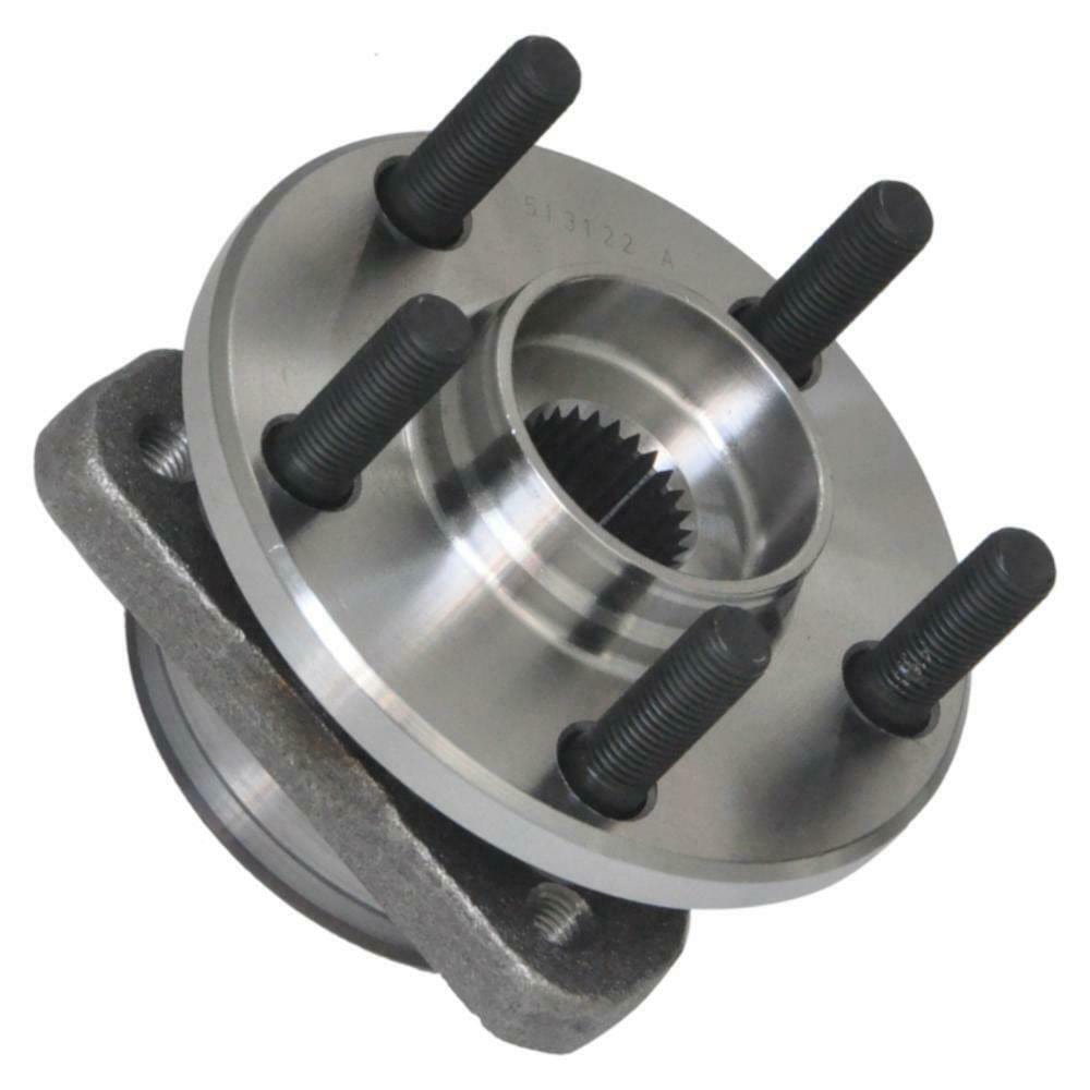 Front Wheel Bearing Fit Dodge Caravan Grand, Plymouth Grand Voyager, Chrysler Wheel Hub 5 Lugs 2WD-513122 (2 Pack)