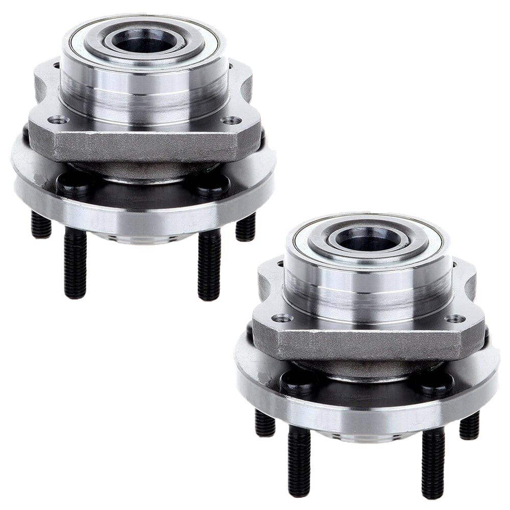 MotorbyMotor Front Wheel Bearing Fit Chrysler Prowler/Town & Country/Voyager, Dodge Caravan, Plymouth Prowler/Voyager-w/5 Lugs-513123 (2 Pack)