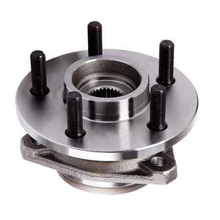 MotorbyMotor 513158 Front Wheel Bearing for 1999 Jeep Cherokee (Models with Full Cast Rotors), Jeep Wrangler TJ Wheel Hub w/5 Lugs-2Pack